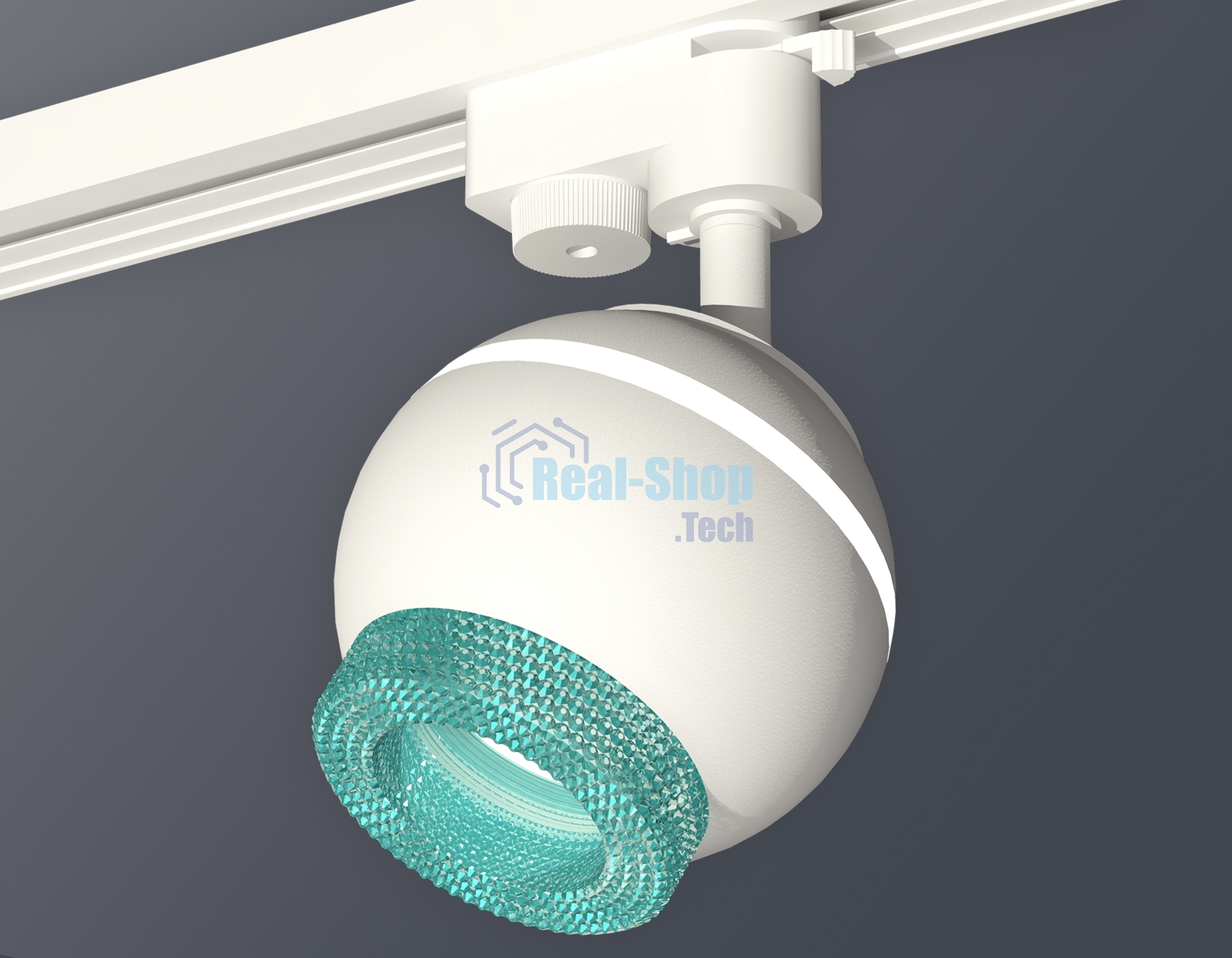 Светильник Ambrella light XT1101063 SWH/BL белый песок/голубой MR16 GU5.3 LED 3W 4200K (A2520, C1101, N7194)