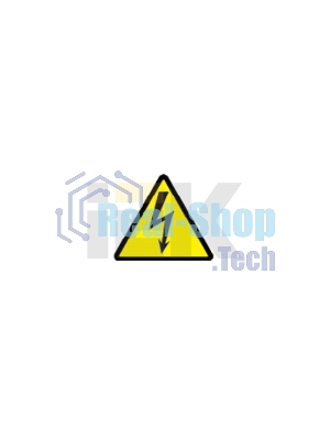 Самоклеящаяся этикетка IEK YPC30-MOLNI-3-096 85х85х85, символ 