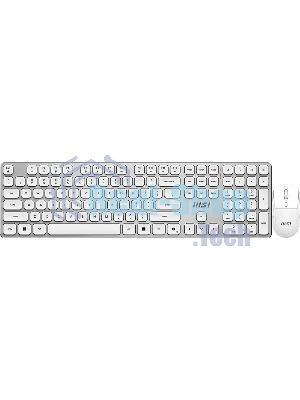Комплект клавиатура и мышь MSI FORGE K210 W COMBO WHITE RU