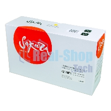 Картридж лазерный Sakura CLTY407S для Samsung CLP-320/325, CLX-3185, желтый, 1000 к.