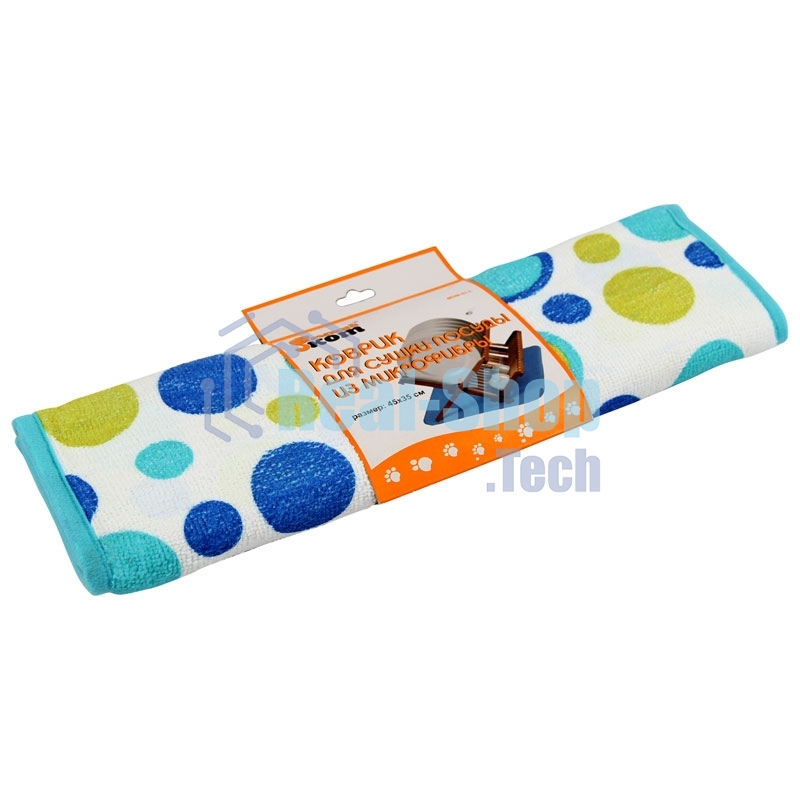 Рыжий кот Коврик для сушки посуды из микрофибры 