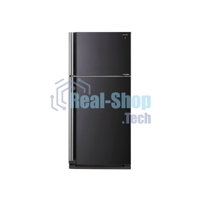 Холодильник Sharp SJ-XE59PMBK черный двухкамерный 430/148 л морозилка сверху