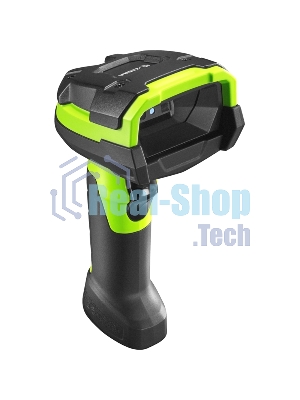 Сканер штрих-кода ручной Zebra DS3608 (DS3608-ER3U4602ZVW) 2D Imager (дальнобойный), проводной, USB, RS-232 (COM порт, Serial), зеленый/черный