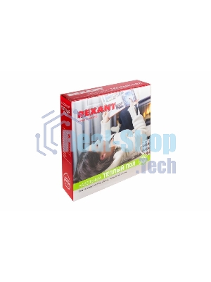 Теплый пол Rexant Slim RNB-130-1500 (1500Вт/130м/S обогрева, м2: 9,0-12,5) (двух жильный)