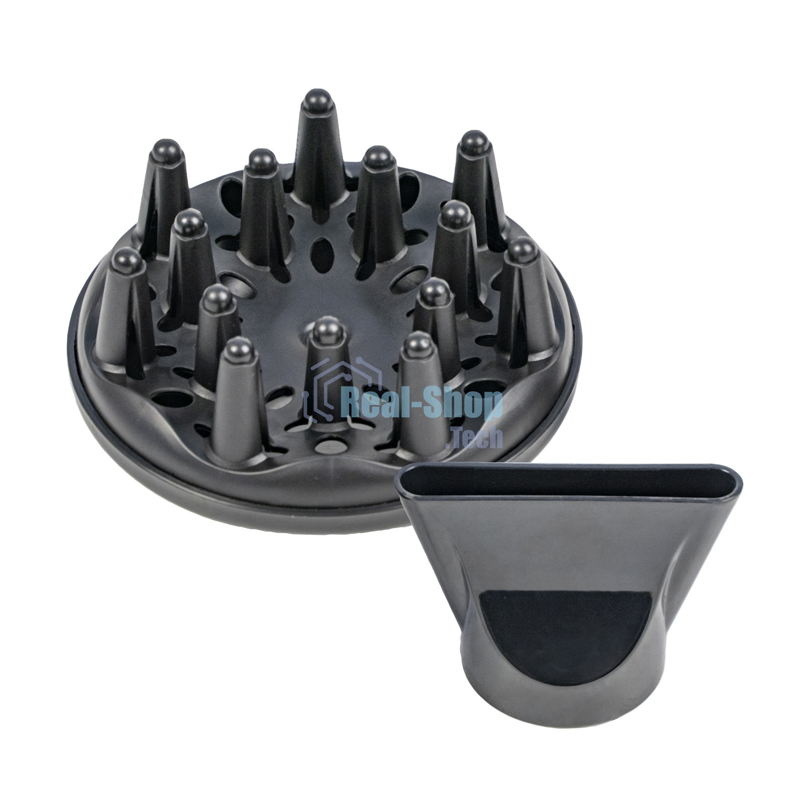 Фен для волос Galaxy Line GL 4332, черный, 2000 Вт, 2 скорости потока воздуха, 3 температурных режима, функция 