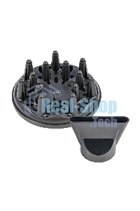 Фен для волос Galaxy Line GL 4332, черный, 2000 Вт, 2 скорости потока воздуха, 3 температурных режима, функция 