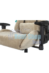 Кресло игровое Бюрократ VIKING KNIGHT LT21 FABRIC песочный крестовина металл/пластик