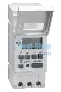 Таймер ТЭ15 цифровой 16А 230В на DIN-рейку ИЭК