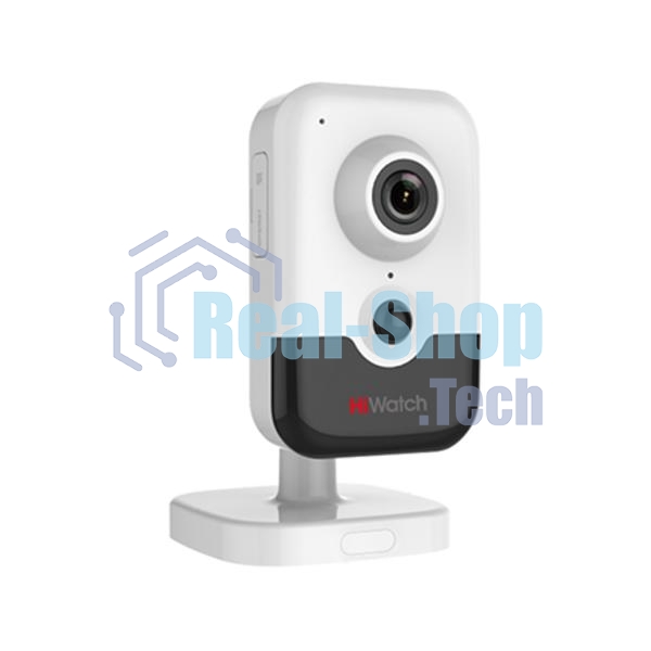 Видеокамера IP Hikvision HiWatch DS-I214(B) 4-4мм цветная корп.:белый/черный