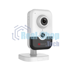 Видеокамера IP Hikvision HiWatch DS-I214(B) 4-4мм цветная корп.:белый/черный