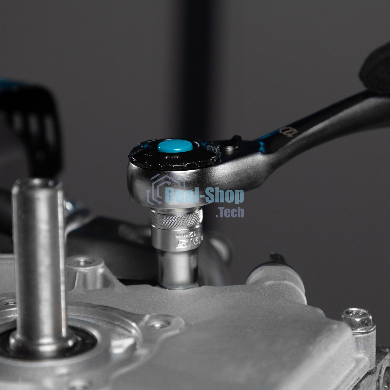 Набор торцевых головок Gross трещотка 120 зубьев, 41 предмет, 1/2