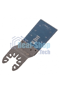 Насадка для МФИ Denzel режущая пазовая прямая, HCS, по дереву, 34 х 1,4 мм, мелкий зуб