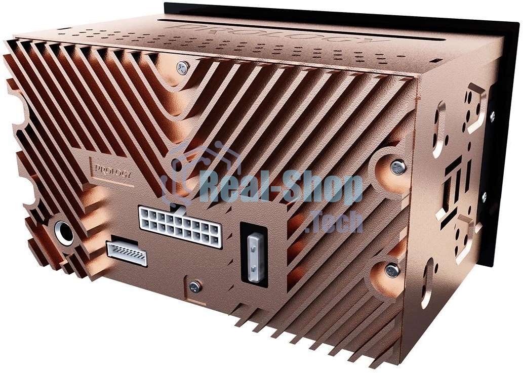 Автомагнитола Prology PRM-120, 2 DIN, Bluetooth, USB Type-A, AUX, пульт ДУ