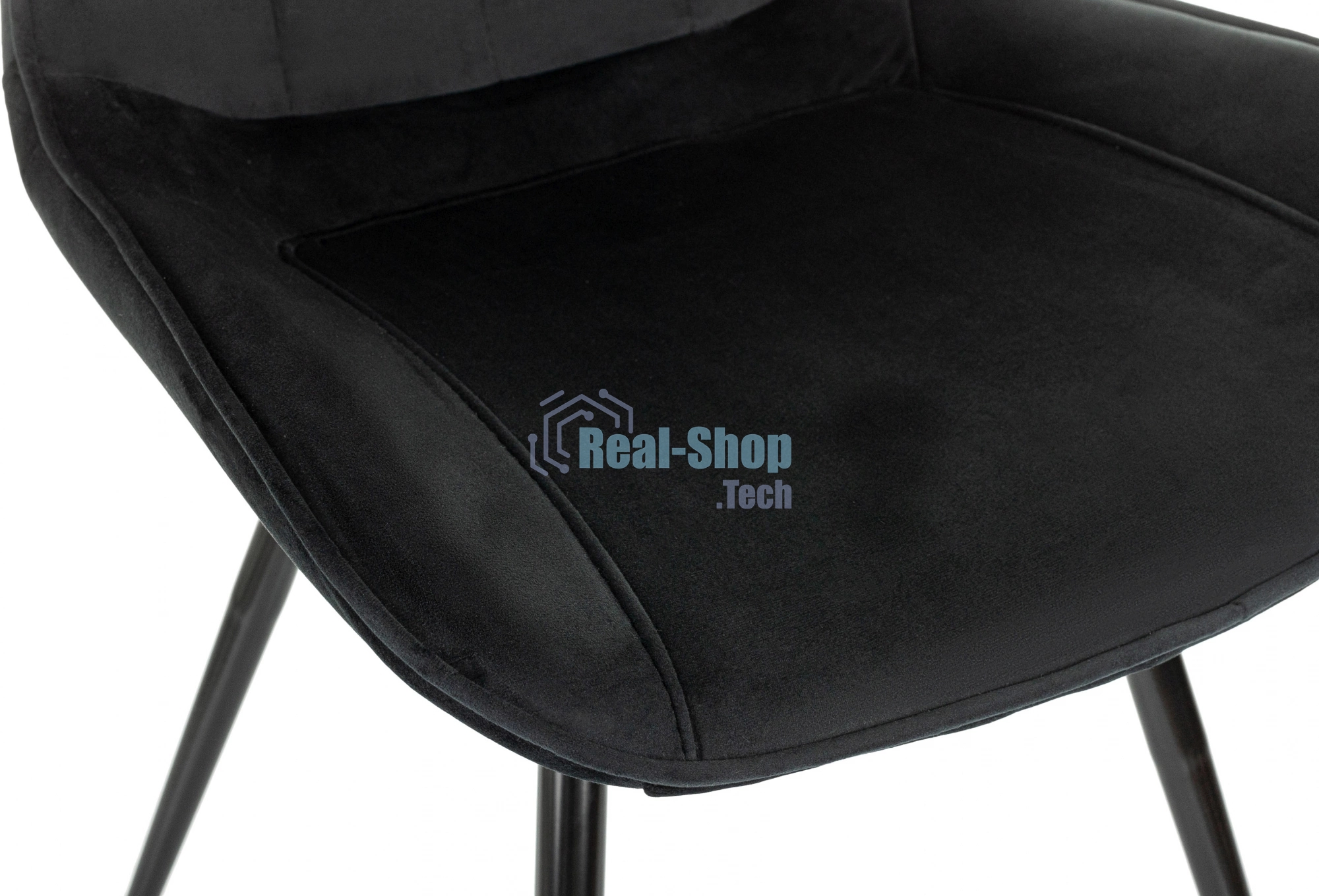 Стул для дома Бюрократ CH-K2_4 комплект 4шт черный Holland 75 металл черный на ножках (CH-K2_1/HL75_4)