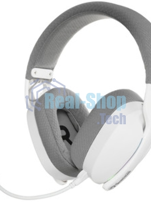 Гарнитура Marvo Pulz 70S Gaming Headset белый, проводная, USB, 7.1 Surround, RGB-подсветка