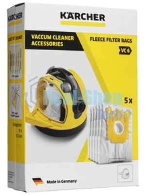 Мешок Karcher 69043290фильтр-мешки для vc 6