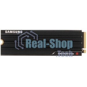 Накопитель SSD 1Tb Samsung 9100 PRO, M.2, PCI-E 5.0 x4, TLC 3D NAND R/W - 14800/13400 Mb/s с радиатором