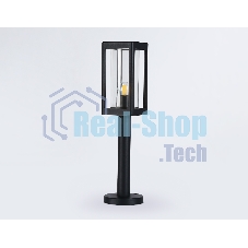 Светильник Ambrella light ST2417 BK/CL черный/прозрачный IP54 E27 max 40W 110*110*500