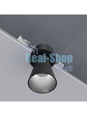 25097/LED 8W 4000K / светильник встраиваемый светодиодный / черный