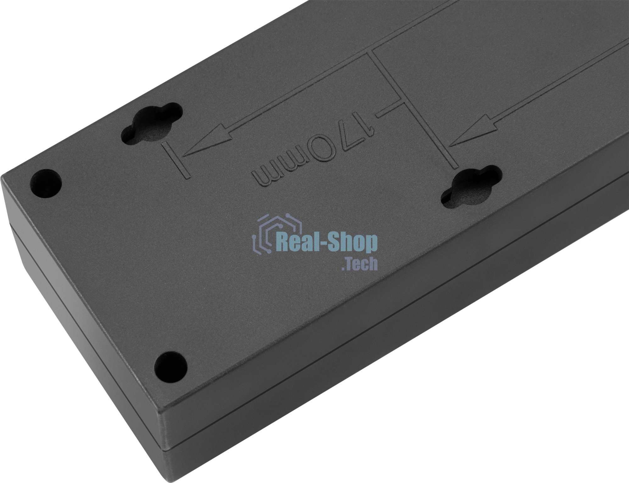 Сетевой фильтр Buro 600SE-1.8-USB-B 1.8м (6 розеток) черный (коробка)