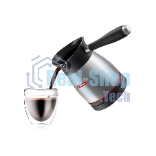 Кофеварка-турка электрическая Centek CT-1080 SS металл, исп. кофе - молотый, 0.5 л, 480 Вт