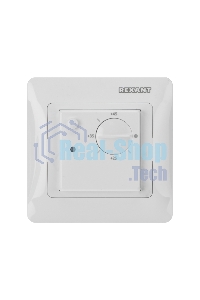Терморегулятор механический Rexant RX-308G белый (совместим с Schneider серии Glossa)