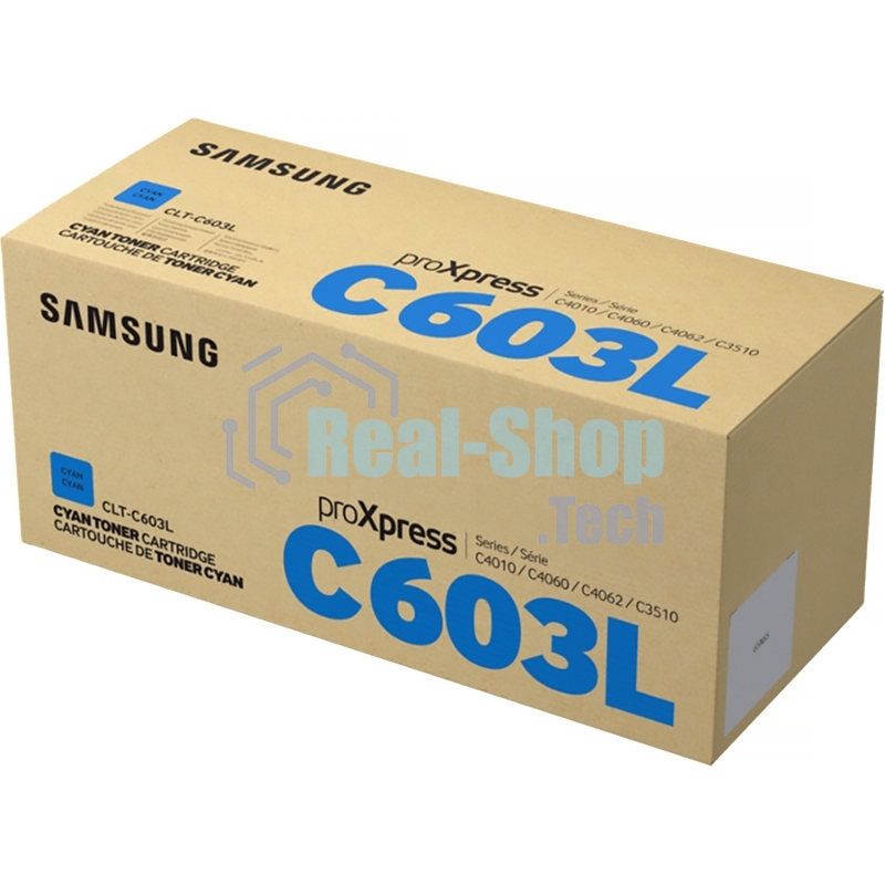 Картридж лазерный Samsung SL-C4010 голубой CLT-C603L/SEE 10K