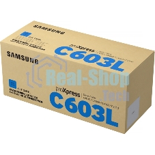 Картридж лазерный Samsung SL-C4010 голубой CLT-C603L/SEE 10K