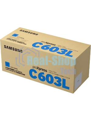 Картридж лазерный Samsung SL-C4010 голубой CLT-C603L/SEE 10K