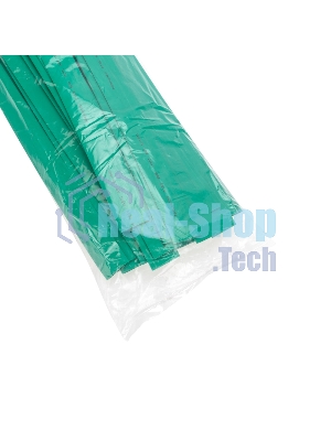 Трубка термоусаживаемая ТУТ 18,0/9,0мм, зеленая, упаковка 50 шт. по 1м, PROconnect