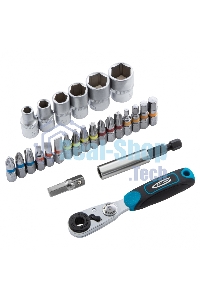 Набор бит и торцевых головок Gross 11361 1/4