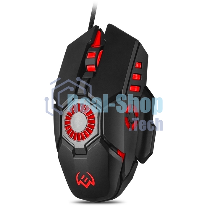 Мышь проводная SVEN RX-G880 черный, 7000 dpi, USB, кнопки - 7
