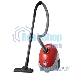 Пылесос Samsung VCC5251V3R 1800Вт, красный 410/1800 Вт, уборка сухая, пылесборник мешок, контейнер 2л