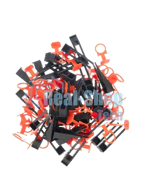 Комплект зажим и клин для системы выравнивания плитки СВП Сибртех Кольцо, 40/40 шт. в пакете