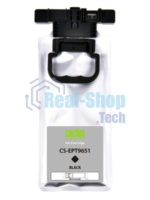 Картридж струйный Cactus CS-EPT9651 черный (187мл) для Epson WorkForce Pro WF-M5299DW/M5799DWF