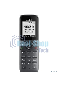 Беспроводная телефонная IP-DECT-система YEALINK W71P (база W70B+трубка W71H) до 10 SIP-аккаунтов, до 10 трубок на базу, до 20 вызовов, шт