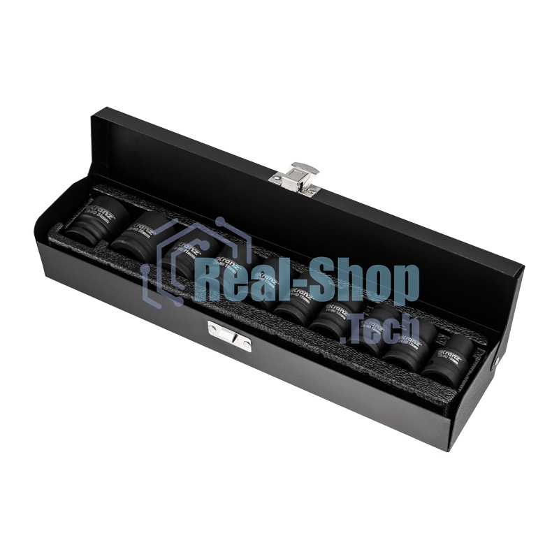 Набор шестигранных ударных торцевых головок Kranz 1/2