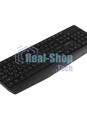 Комплект клавиатура+мышь Philips SPT6337 беспроводной, USB, 1600 DPI, чёрный