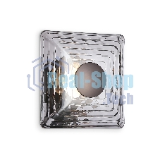 Настенный светодиодный светильник Ambrella light LH31037 GR/SM серый/дымчатый 6W 3000K 150*150*85