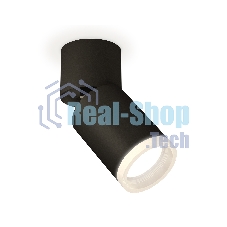 Светильник Ambrella Light XM6313081 SBK/BK/FR черный песок/черный/белый матовый MR16 GU5.3 (A2221, C6313, N6245)