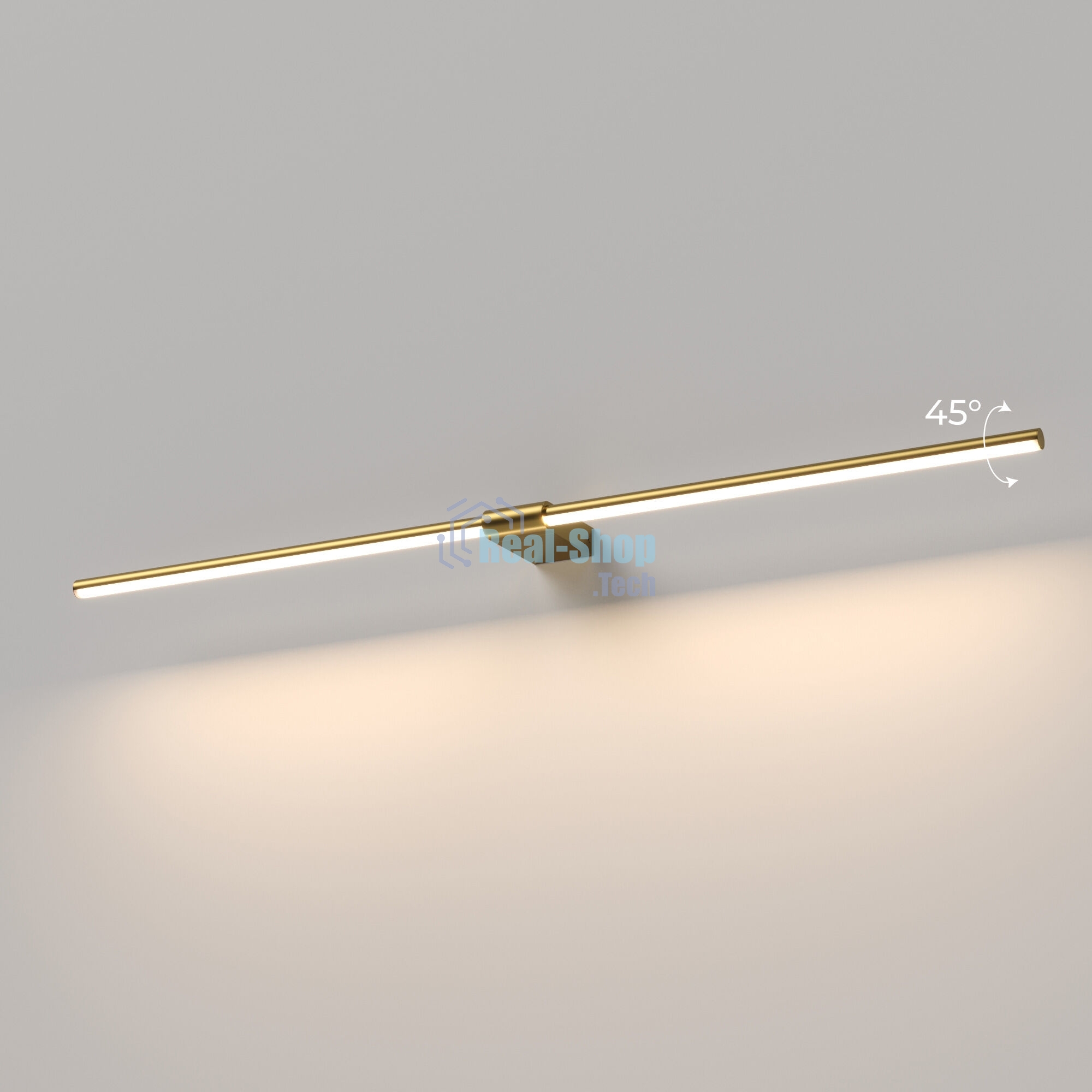 40153/LED / Светильник настенный светодиодный Luar латунь 4000K