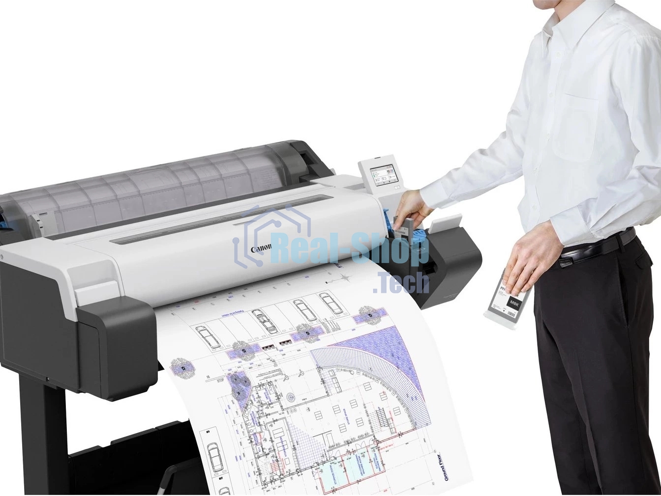 Плоттер струйный Canon imagePROGRAF TM-340 (6248C003AA), A0, 36
