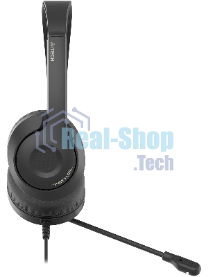 Гарнитура A4Tech Fstyler FH100U чёрный, проводная