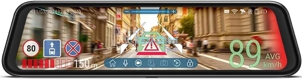 Видеорегистратор Navitel MR750 Smart серый 2Mpix 1440x2560 1440p 150гр. NTK96580-2K