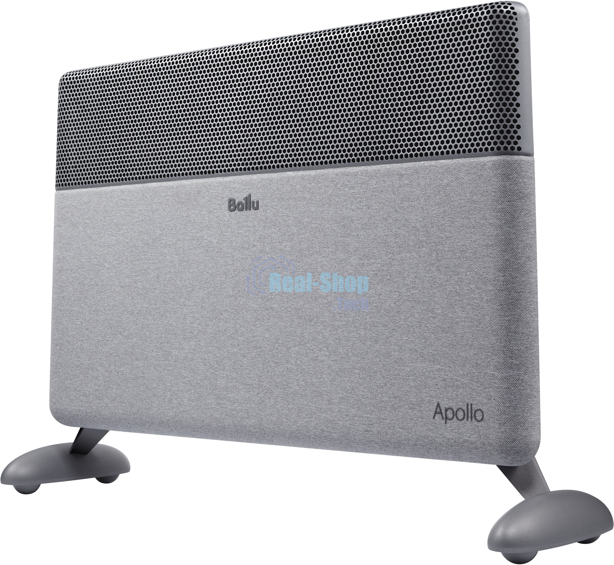 Конвектор электрический Ballu Apollo digital INVERTER Moon Gray BEC/ATI-1501 серый, 1500 Вт, 20 м2, термостат, дисплей, WiFi