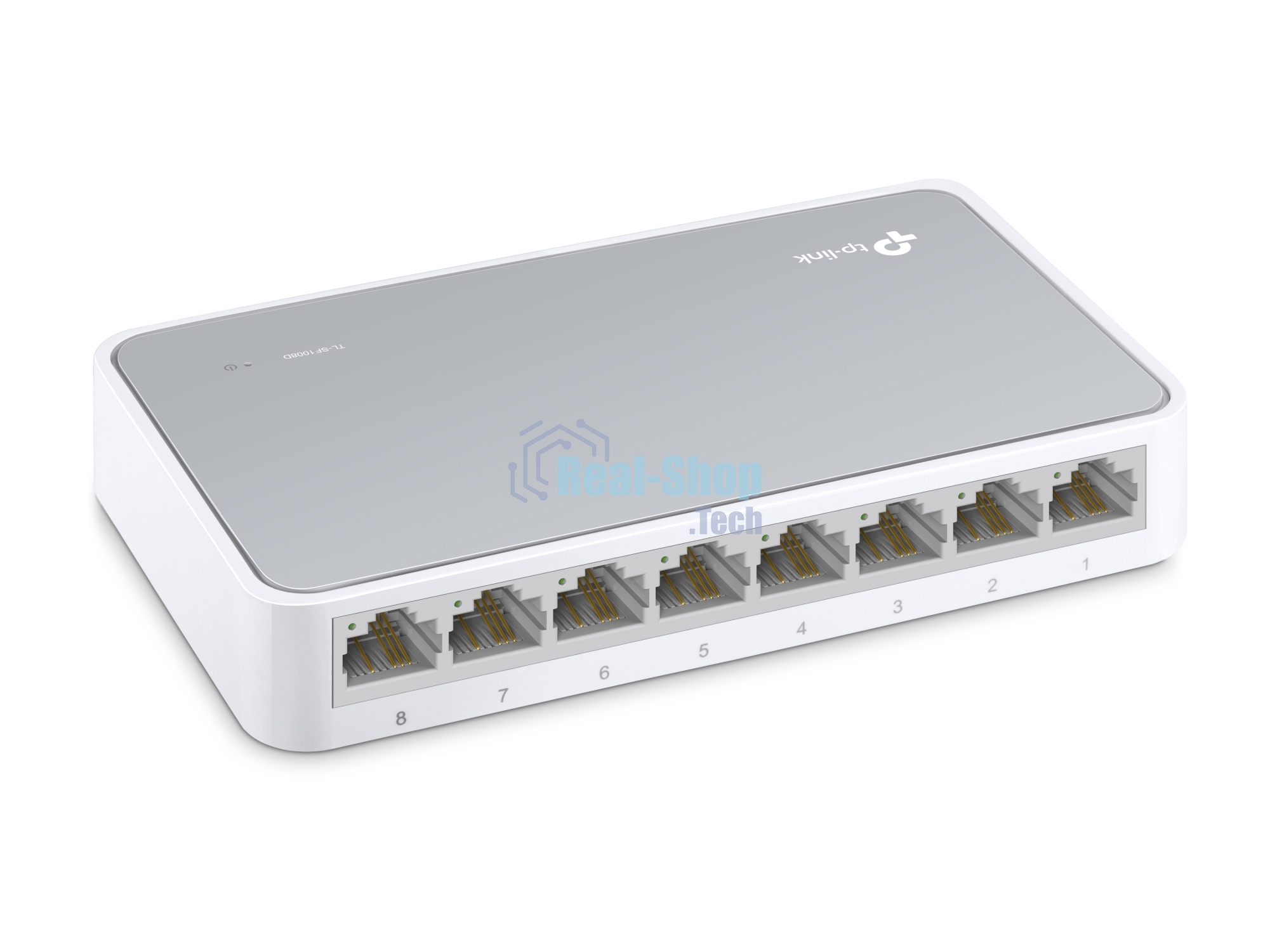 Коммутатор TP-Link SOHO TL-SF1008D Коммутатор 8-port 10/100M mini Desktop Switch, 8 10/100M RJ45 ports, Plastic case