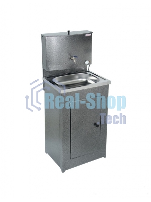 Умывальник Акватекс бак антикорроз. без ЭВН мойка нерж. серый (аквамикс)