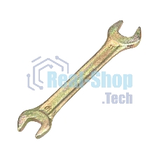 Ключ гаечный рожковый Rexant 10х11 мм, желтый цинк