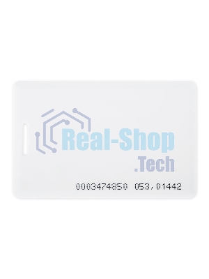 Электронный ключ (карта с прорезью) Rexant 125KHz формат EM Marin