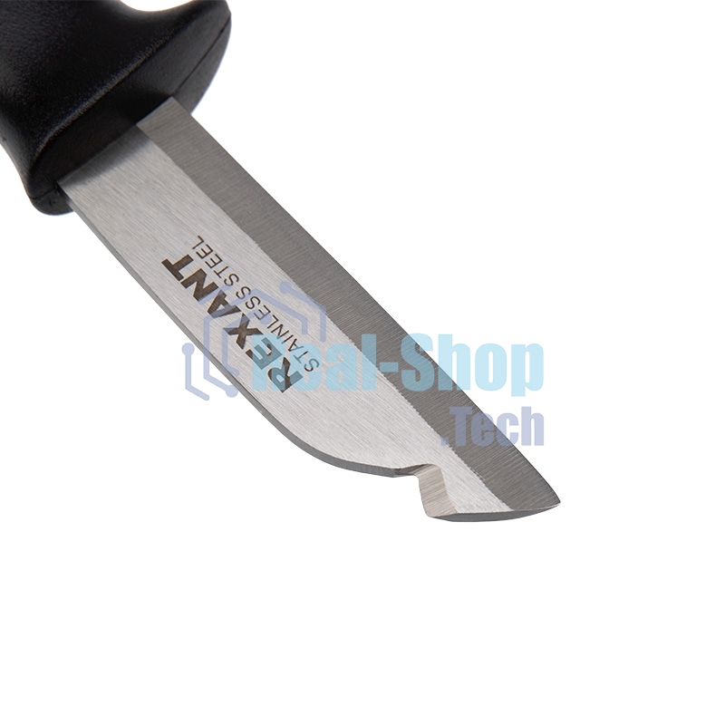 Нож монтажника Rexant с чехлом лезвие 67 мм